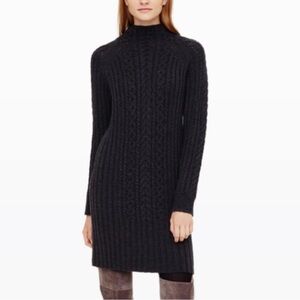 Club Monaco Simonya Sweater Dress Gray Size SP NWOT